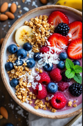 BERRY-BANANA-CHIA SMOOTHIE BOWL