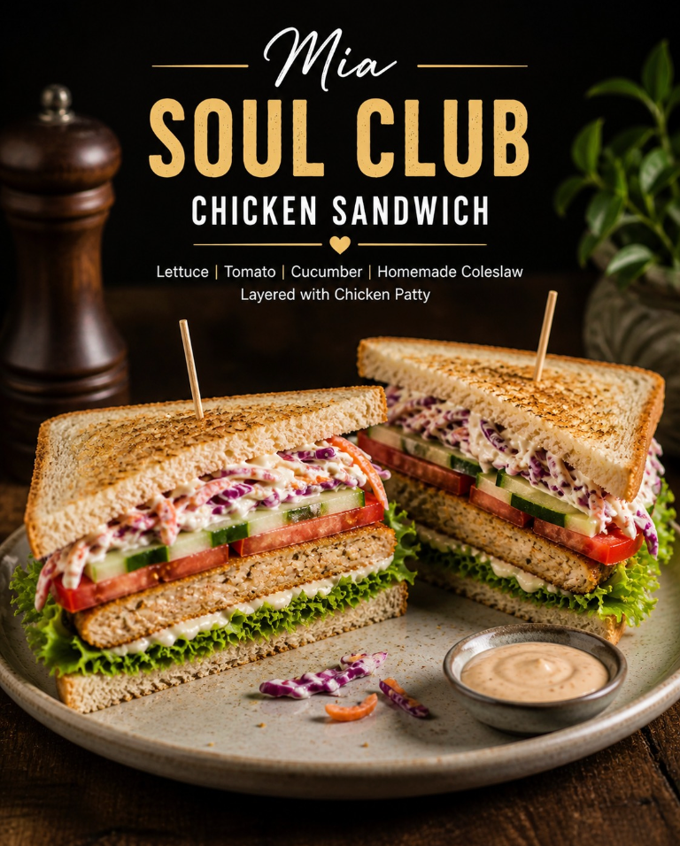 SOUL CLUB CHICKEN SANDWICH