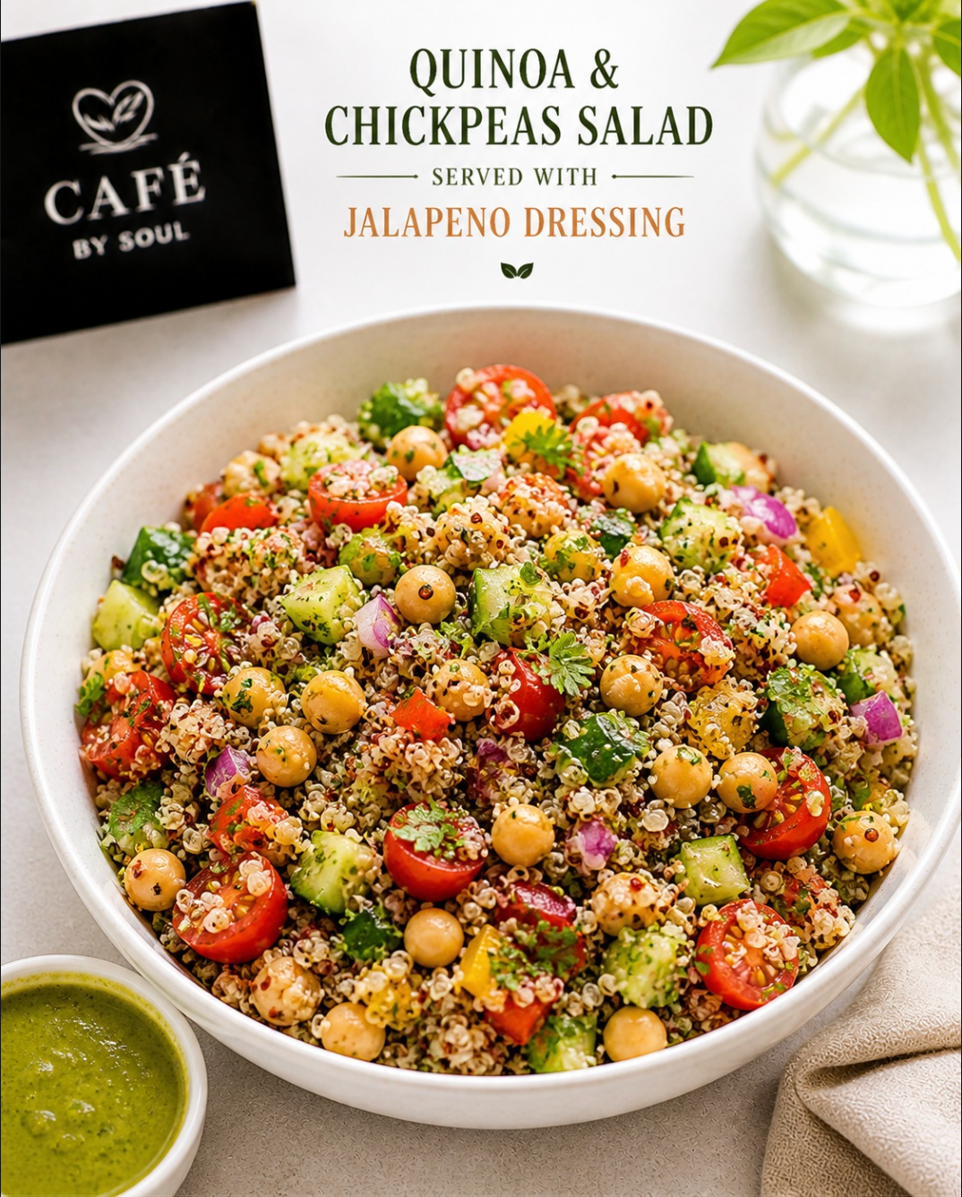 QUINOA & CHICKPEAS SALAD