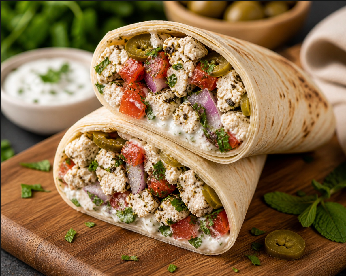 COTTAGE CHEESE WRAP