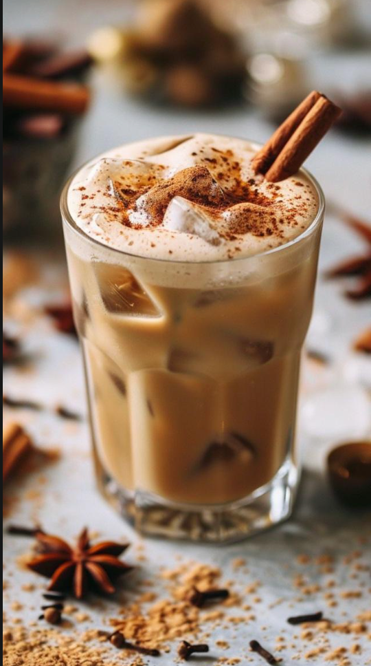 CINNAMON SPICED COLD COFFEE