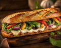 OPEN FOCACCIA SANDWICH