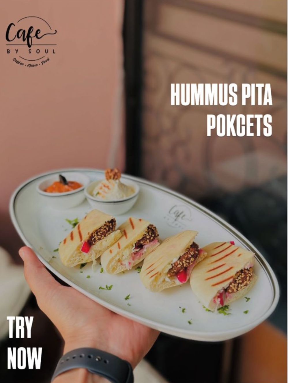 HUMMUS PITA POCKET