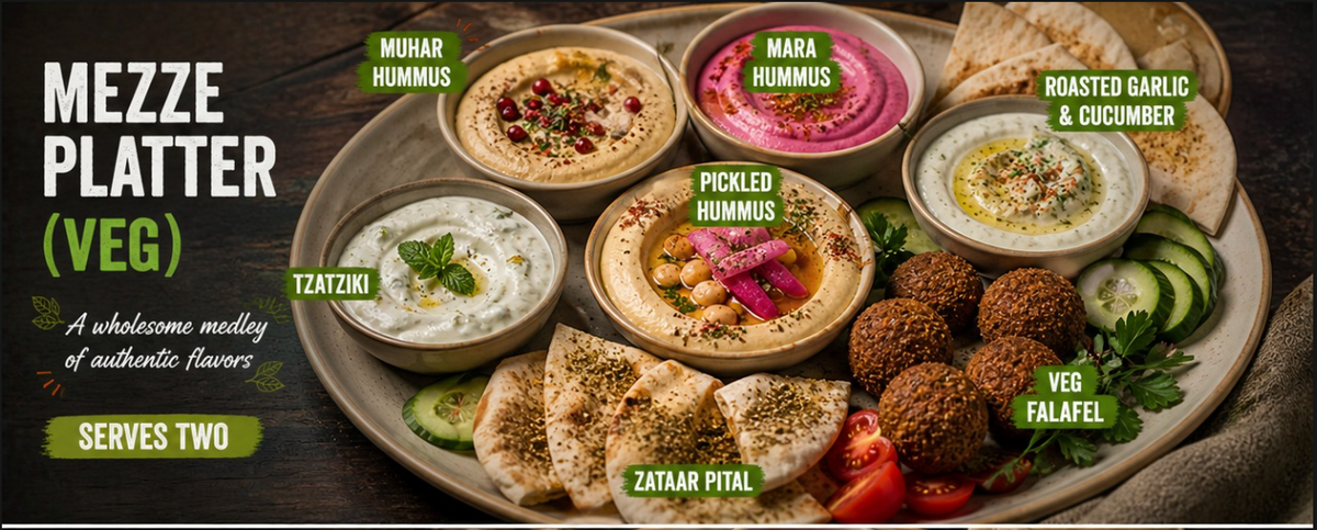 MEZZE PLATTER VEG | NON VEG